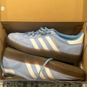Adidas Handball Spezial - Blue suede women’s size 8.5 NEVER BEEN WORN